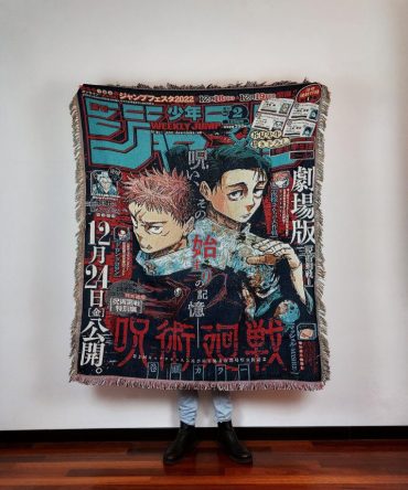 Cozy Anime Manga Throw Blanket - Vibrant Design For Fans & Collectors