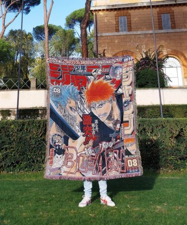 Bleach Anime Tapestry Blanket - Cozy Fleece Throw For Fans, Vibrant Manga Design, 50X60 Inches