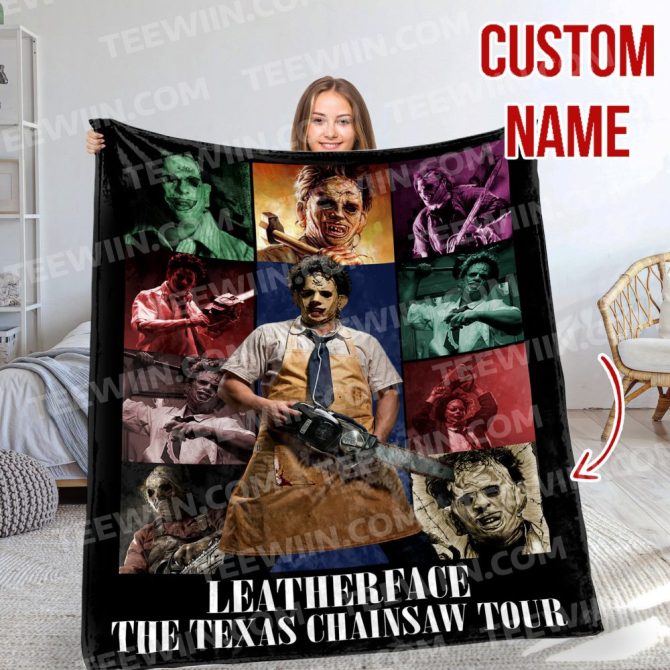 Custom Horror Movie Blanket - Freddy, Jason, Michael & More - Personalized Name Gift - Image 5