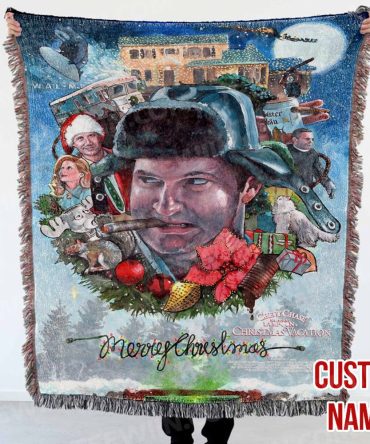 Custom Christmas Vacation Movie Blanket – Cozy Holiday Gift For Fans