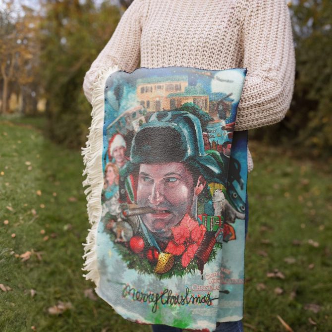 Custom Christmas Vacation Movie Blanket – Cozy Holiday Gift For Fans - Image 4