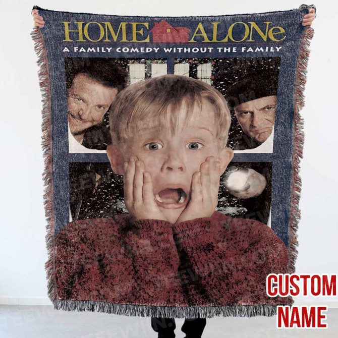 Custom Home Alone Movie Blanket – Cozy Holiday Gift With Your Name – Best Seller! - Image 7