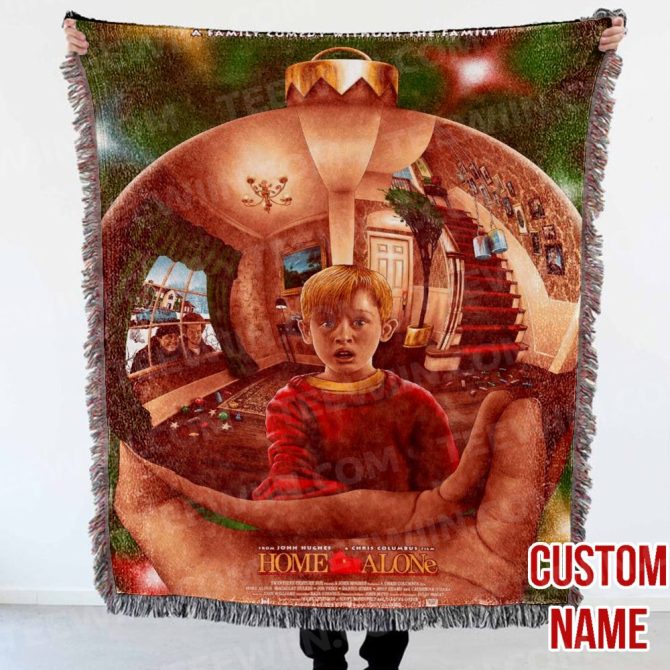 Custom Home Alone Movie Blanket – Cozy Holiday Gift With Your Name – Best Seller! - Image 9