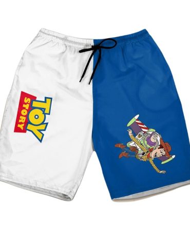 Toy Story Men'S Swim Shorts – Buzz & Woody Design For Summer Fun