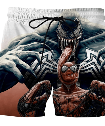 Men'S Superhero Villain Swim Trunks – Bold Graphic Print Quick-Dry Beach Shorts