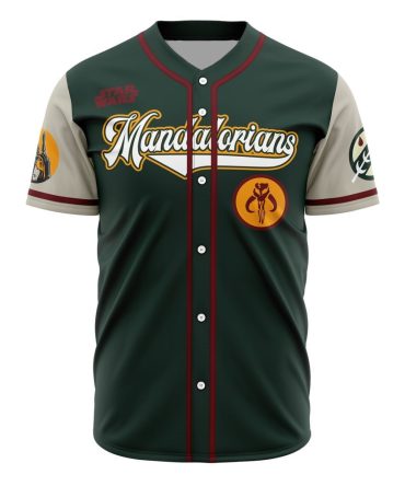 Star Wars Mandalorian Baseball Jersey - Authentic Fan Apparel - Unisex Sizes Available