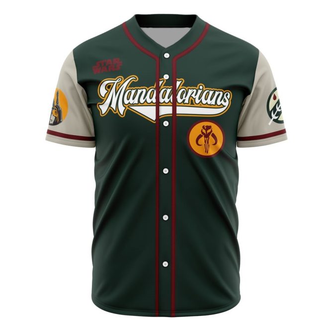 Star Wars Mandalorian Baseball Jersey - Authentic Fan Apparel - Unisex Sizes Available