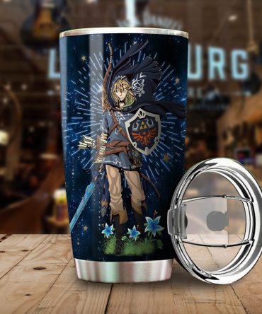 Fantasy Hero Stainless Steel Tumbler With Lid - Insulated Travel Mug For Hot & Cold Drinks
