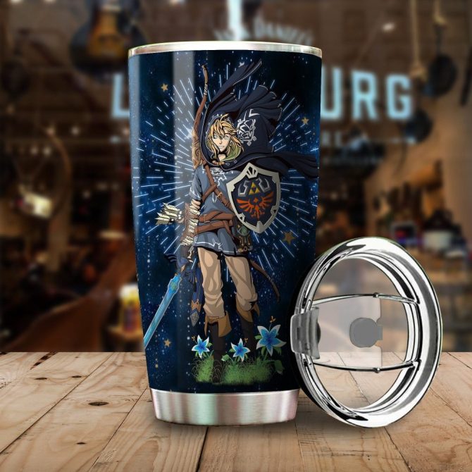Fantasy Hero Stainless Steel Tumbler With Lid - Insulated Travel Mug For Hot & Cold Drinks
