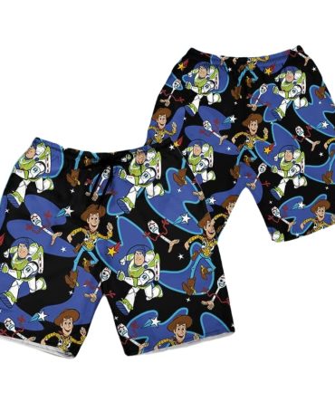 Kids' Toy Story Character Shorts - Fun & Colorful Summer Wear For Boys
