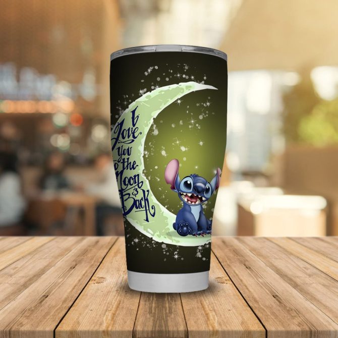 Adorable Moon & Back Tumbler - Keeps Drinks Hot/Cold, Perfect Gift For Fans! - Image 5