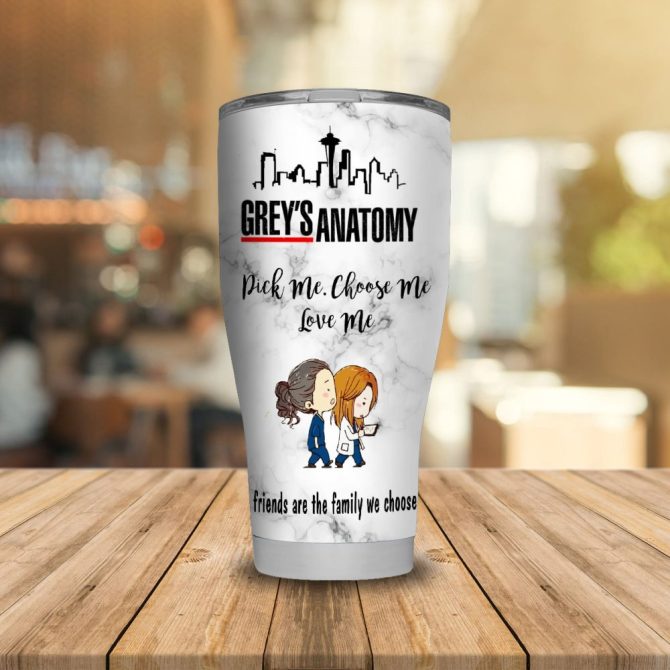 Grey'S Anatomy Tumbler - Funny Gift For Fans, 'You'Re My Person' Design, 20Oz Stainless Steel Cup - Image 5