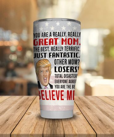 Funny Great Mom Tumbler - Unique Gift For Moms - 20Oz Insulated Travel Cup