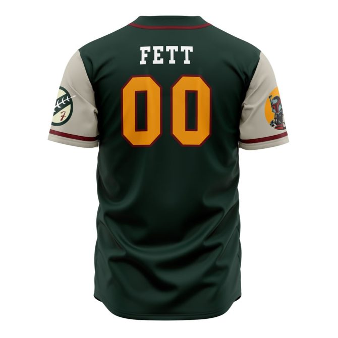 Star Wars Mandalorian Baseball Jersey - Authentic Fan Apparel - Unisex Sizes Available - Image 2