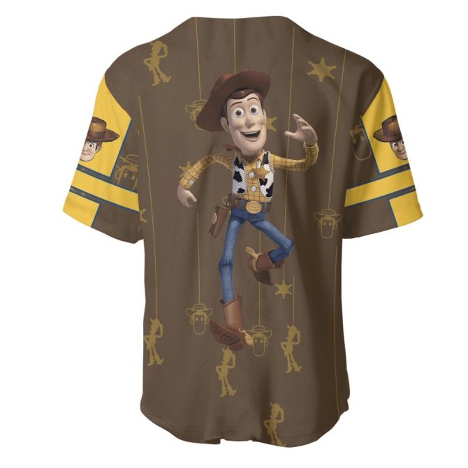 Toy Cowboy Graphic Baseball Jersey – Fun Character Design For Fans - Image 3