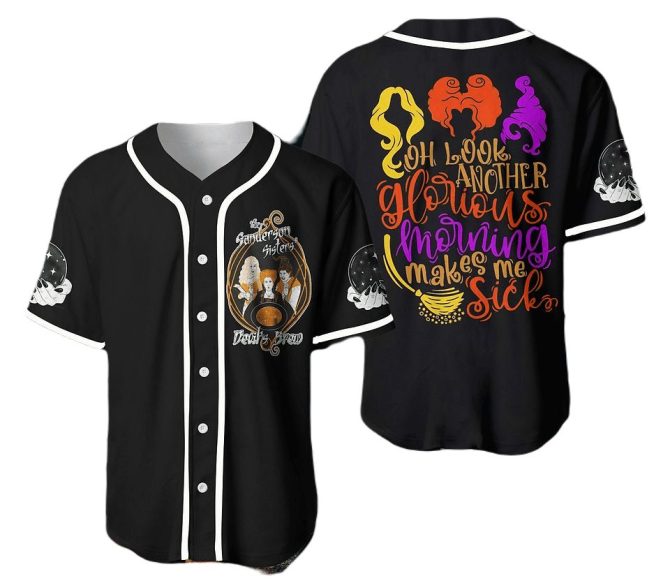 Vintage Witch Baseball Jersey - Spooky Style Halloween Shirt For Fans
