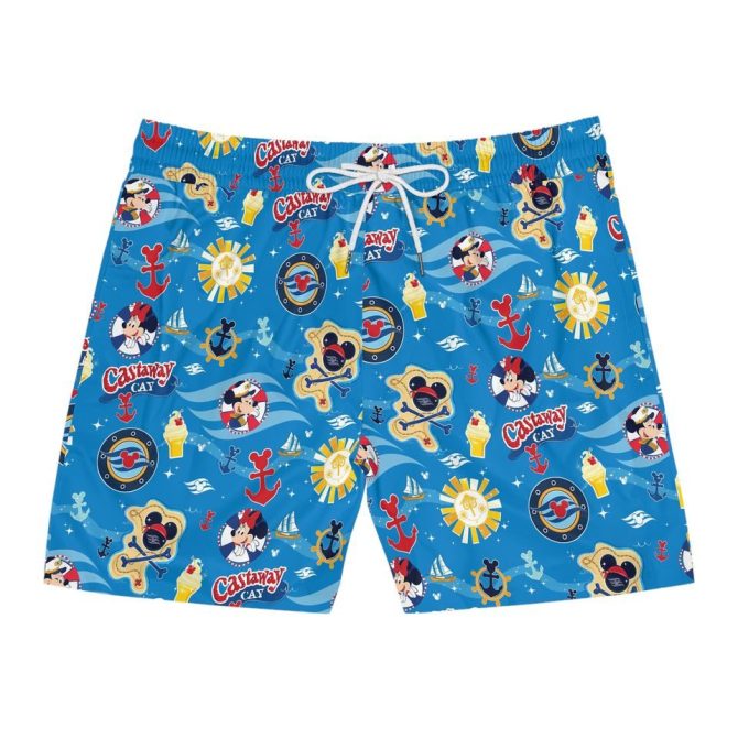 Mickey Mouse Nautical Swim Shorts - Fun & Stylish Beachwear For Kids