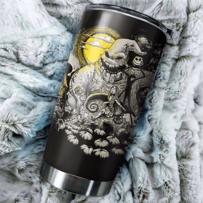 Spooky Insulated Tumbler – Keeps Drinks Hot/Cold – Perfect Gift For Fans!