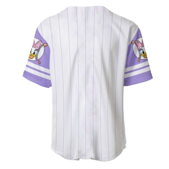 Daisy Duck Baseball Jersey – Cute & Stylish Cartoon Shirt For Fans - Image 3