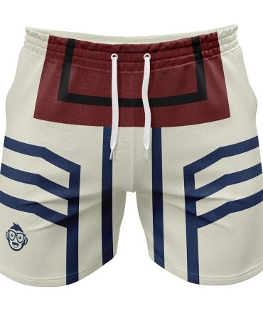 Men'S Geometric Print Quick-Dry Athletic Shorts - Comfortable Summer Wear