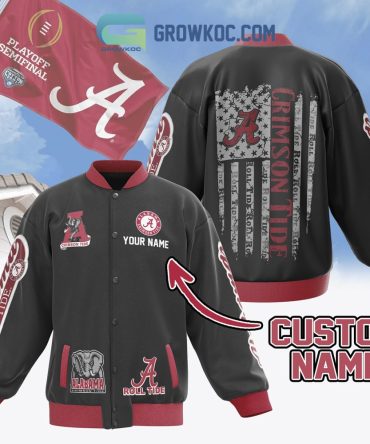 Customizable Alabama Crimson Tide Jacket – Personalize Your Game Day Look!