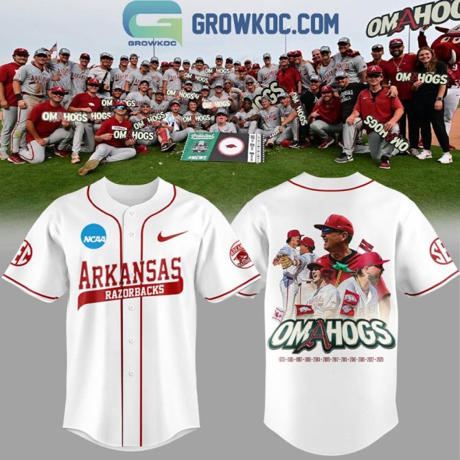 Arkansas Razorbacks Ncaa Baseball Jersey - Official Team Gear For Fans