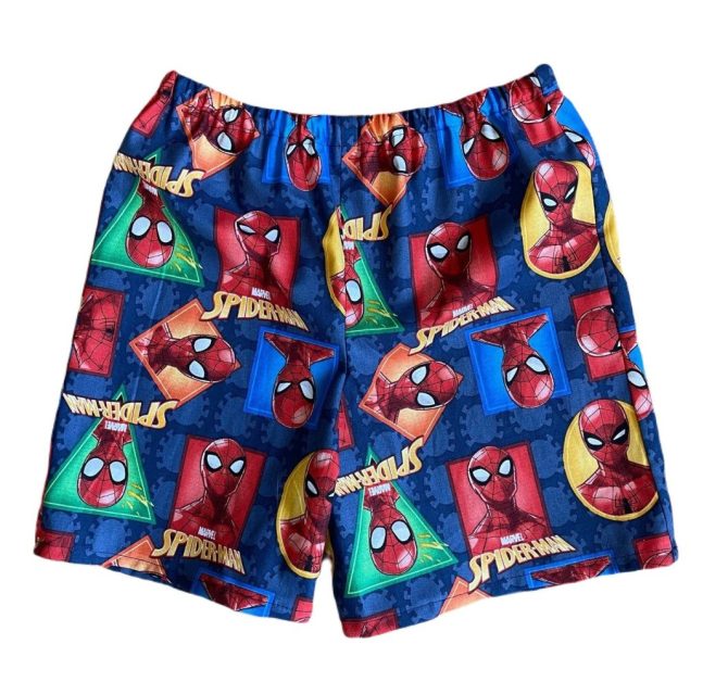 Kids' Marvel Spider-Man Shorts - Colorful Superhero Design, Comfy & Fun!