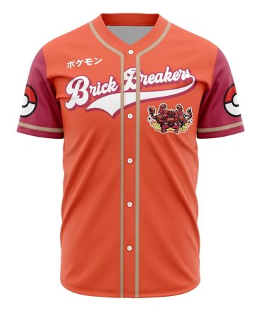 Vibrant Brick Breakers Baseball Jersey - Bold Design, Unisex Fit, Perfect Gift For Fans