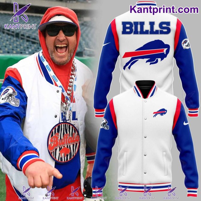 Buffalo Bills Nfl Varsity Jacket - Premium Fan Gear For Ultimate Game Day Style