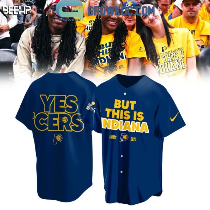 Pacers 2025 Finals Jersey - Bold Indiana Pride Tee For True Fans - Limited Edition