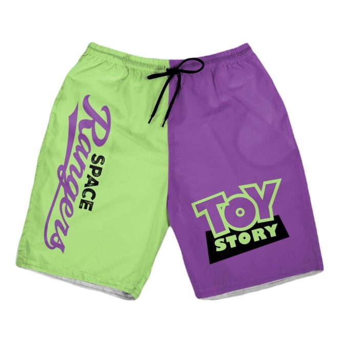 Toy Story Space Rangers Men'S Swim Shorts - Buzz Lightyear Inspired Summer Beachwear