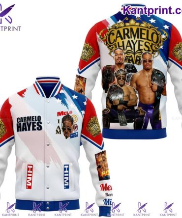 Exclusive Carmelo Hayes Champion Varsity  Jacket - Vibrant Design, Iconic Style