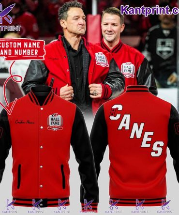Customizable Hall Of Fame Varsity Jacket - Personalize Name & Number