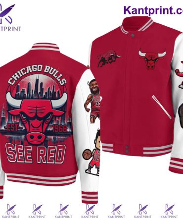Chicago Bulls Varsity Jacket - Limited Edition Retro Style, Perfect Gift For Fans!