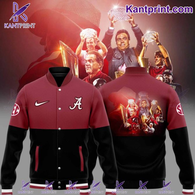 Alabama Champions Varsity Jacket – Celebrate Victory In Style , Limited Edition