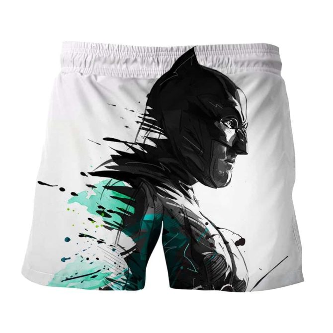 Men'S Graphic Superhero Swim Trunks - Quick Dry Beach Shorts For Summer Fun