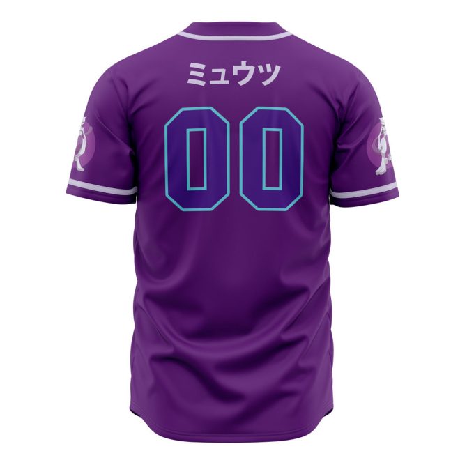 Stylish Purple Mewtwo Baseball Jersey - Premium Fan Apparel For Men & Women - Image 2
