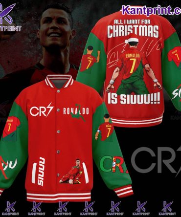 Festive Cr7 Christmas Jacket - Soccer Fan Gift With Iconic Design & Holiday Cheer