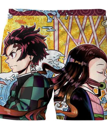 Anime-Inspired Graphic Shorts - Vibrant Unisex Casual Wear For Fans & Cosplay Enthusiasts