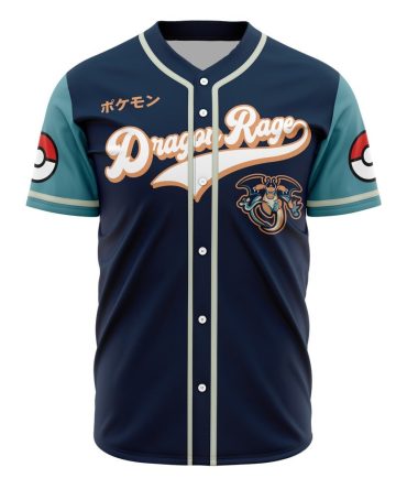 Dragon Rage Baseball Jersey – Unique Charizard Style, Perfect For Pokémon Fans!