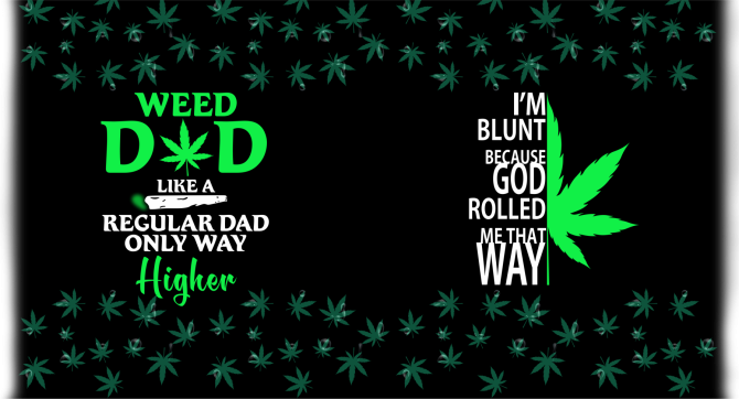 Funny Weed Dad Travel Mug - Durable, Insulated, Unique Gift For Cannabis Lovers - Image 3