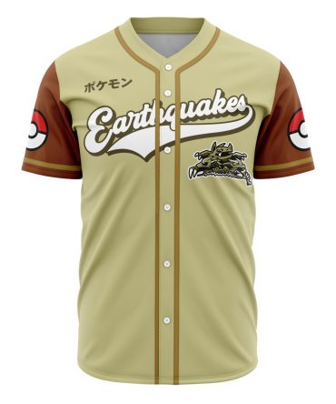 Pokémon Earthquake Baseball Jersey - Stylish Fan Gear For Trainers