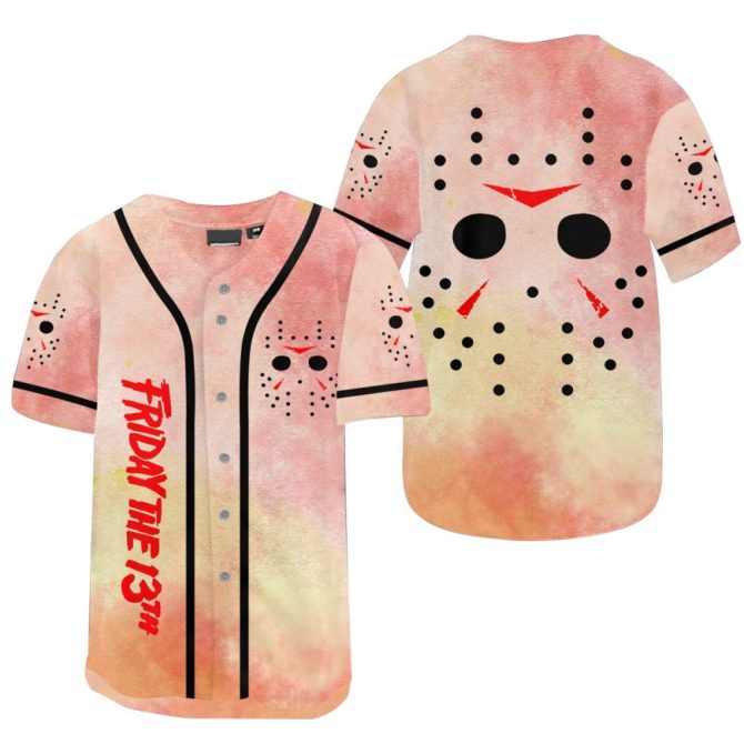 Friday The 13Th Horror Jersey Shirt - Unique Baseball Style For Fans