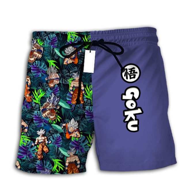 Dragon Ball Z Goku Swim Trunks - Cool Anime Men'S Beachwear Shorts - Image 2