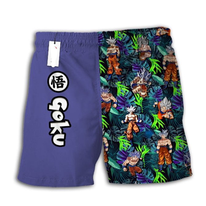 Dragon Ball Z Goku Swim Trunks - Cool Anime Men'S Beachwear Shorts - Image 3
