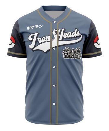 Stylish Iron Heads Baseball Jersey - Unique Design For Fans & Collectors