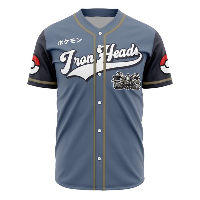 Stylish Iron Heads Baseball Jersey - Unique Design For Fans & Collectors