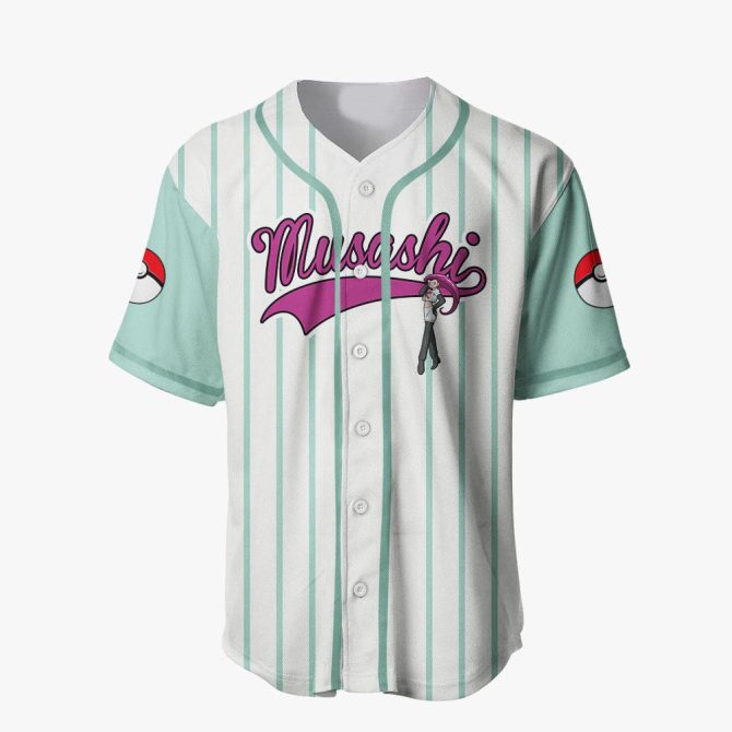 Stylish Musashi Baseball Jersey – Anime-Inspired Design With Iconic Character Art - Image 2