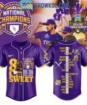 Celebrate With Lsu Tigers 2025 Champions Jersey – Limited Edition Fan Gear!