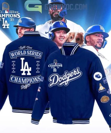 La Dodgers World Series Champions Jacket - Celebrate 2024 Victory In Style!